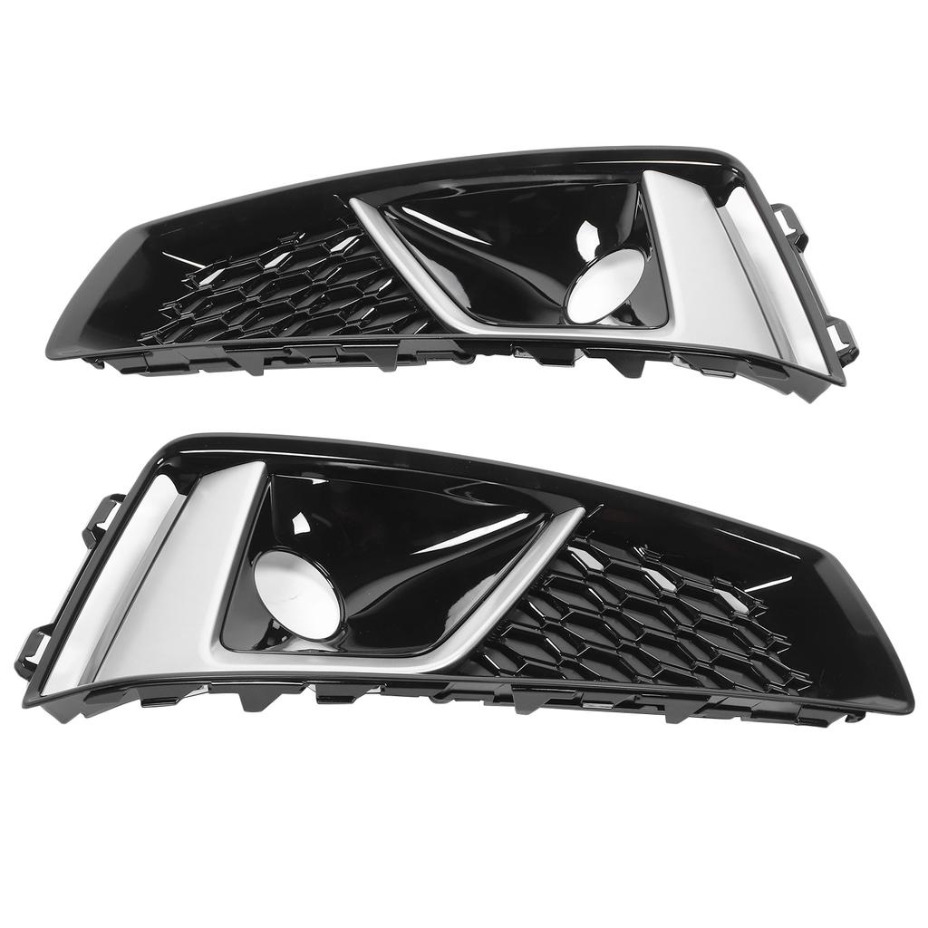2pcs Front Bumper Fog Light Grill Car 8WD807682J 8WD807681J Fit for A4L 2018?2020