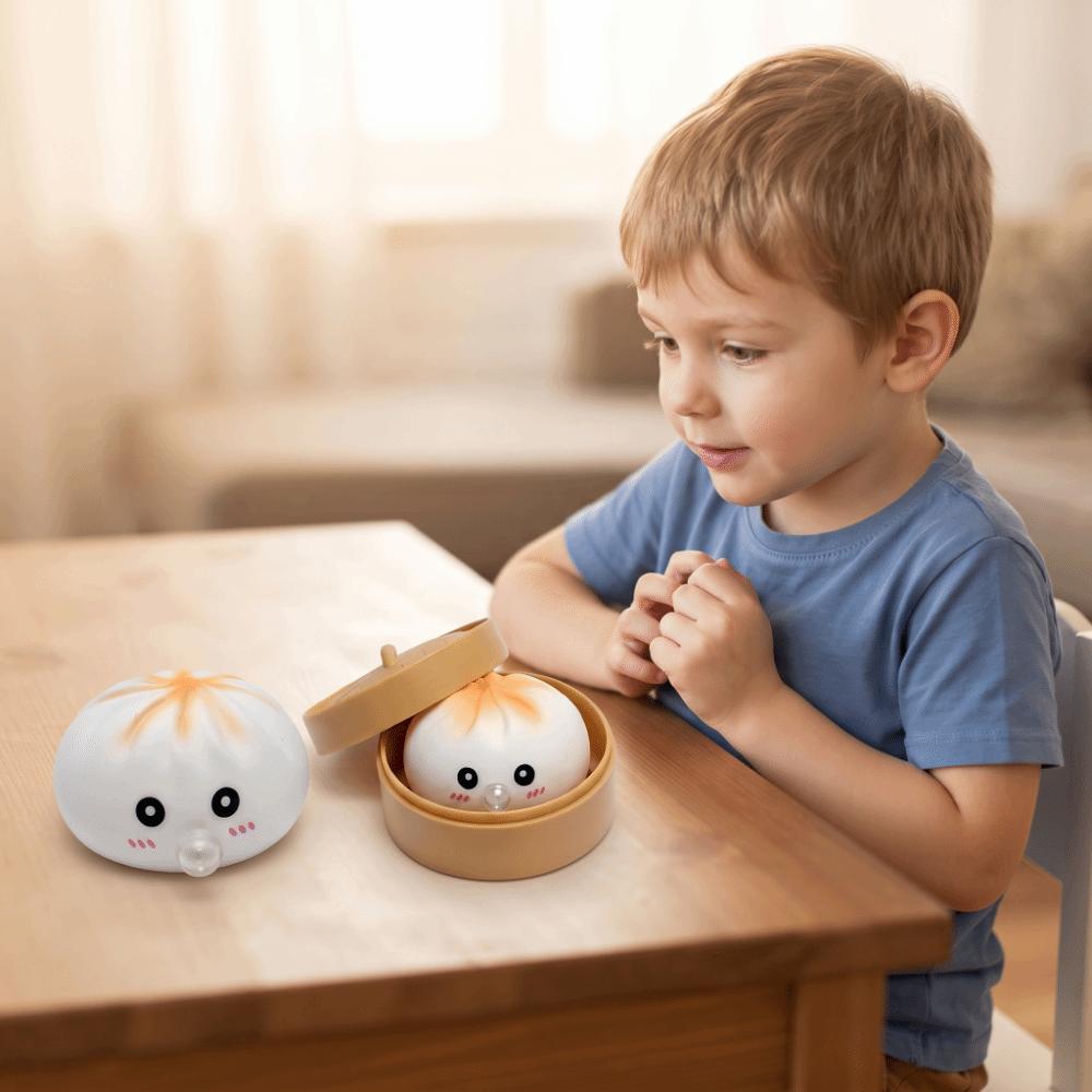 Stretchy Steamed Bun Squishy Toy Slow Rebound Steamed Bun Squeeze Toy Party Favors