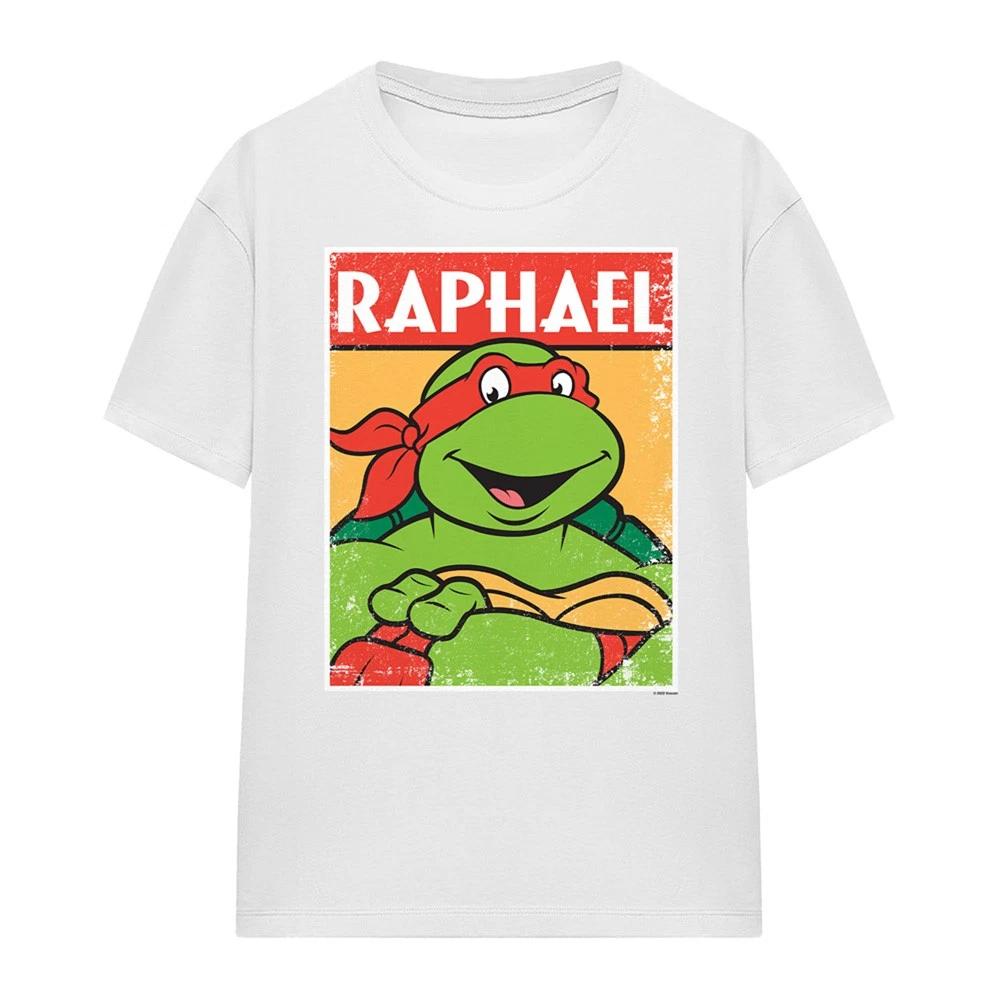 TMNT TMNT Raph Womens 100% Cotton T-shirt Mens Tees Top S-2XL, White M