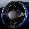 One Pair Car Steering Wheel Cover Wear Resistant Carbon Fiber Pattern Universal Car Steering Wheel Cover