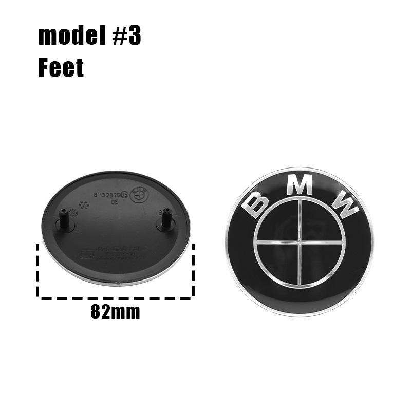 1PCS 74mm 82mm Car Front Grille Decorative Front Cover Badge Accessories for BMW E30 E38 E39 E46 E60 E61 E90 X1 X3 X4 X5 X6 E70