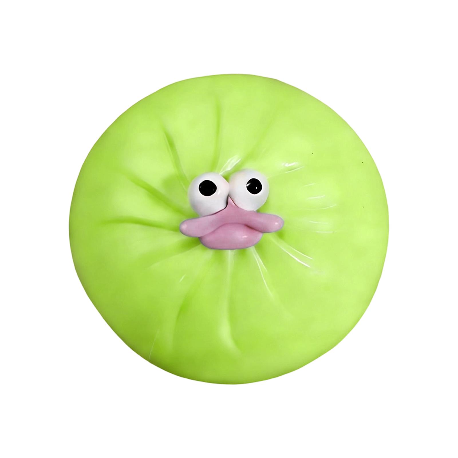 

Забавный Шар-Булочка - Веселая, Прыгучая, Медленно Сжимающаяся Игрушка, Помогающая при Тревоге и Обеспечивающая Сенсорное Наслаждение. One Size зелёный