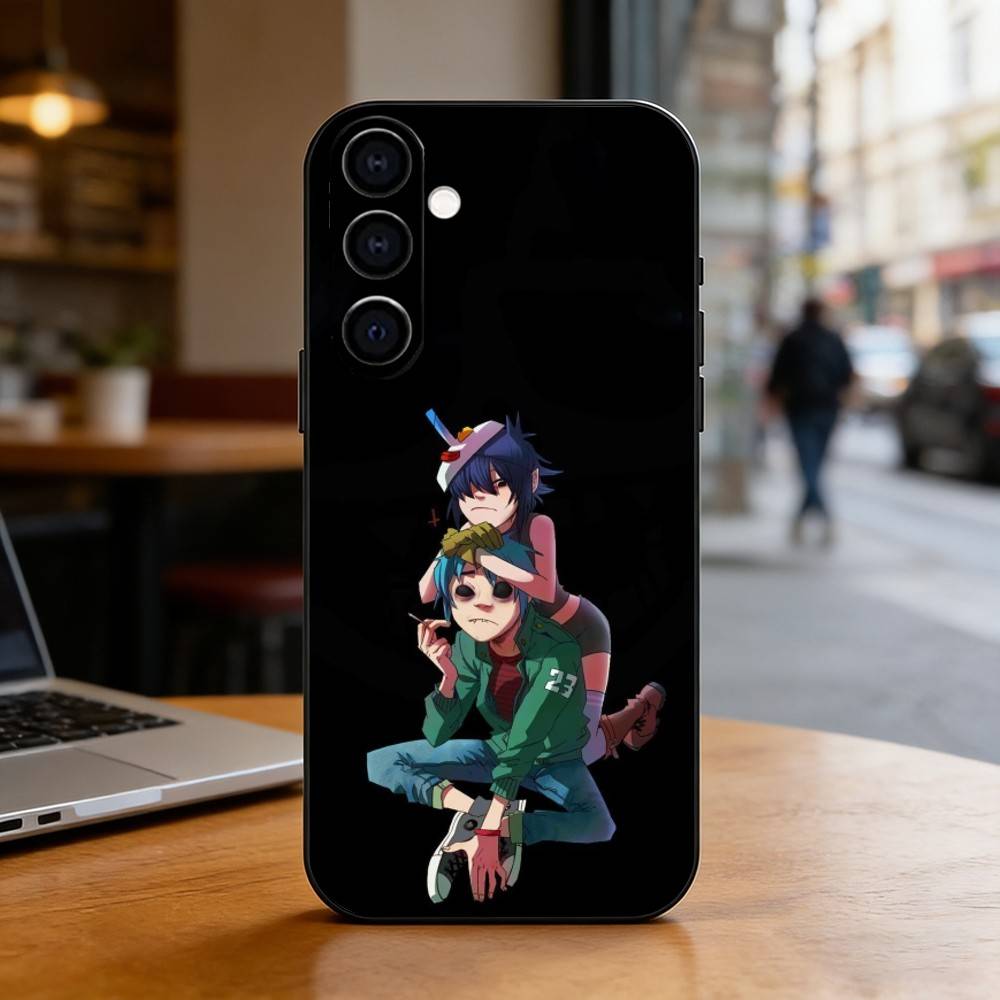 Rock Band G-gorillaz Phone Case For Samsung Galaxy A73,A72,A71,A70,A53,A52,A51,Soft Silicone Black Cover Samsung a53 5g