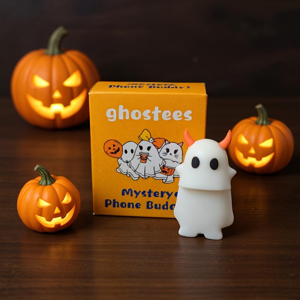 1 PCS Cute Ghost Halloween Phone Charm Pendant For Teens Girls Boys Children Men Women Home Party Decorations Gift Idea