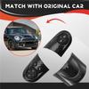 AUTO For MINI Cooper R55 R56 R57 R58 R59 R60 R61 Car Steering Wheel Switch Button Carbon Fiber Trim Cap Multifunction