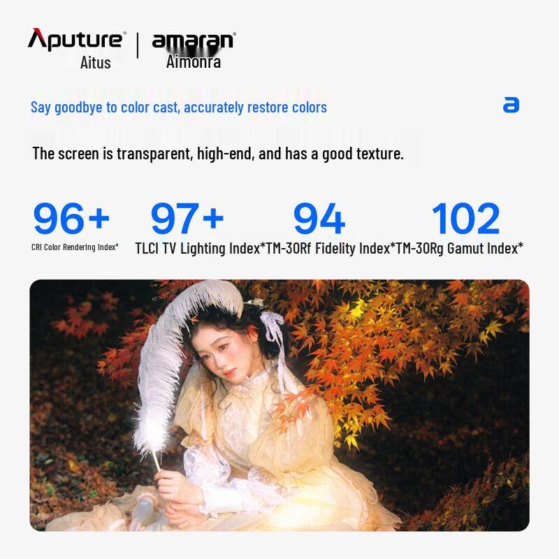Aputure Amaran Halo 200x LED Fill Light with Lantern Softbox