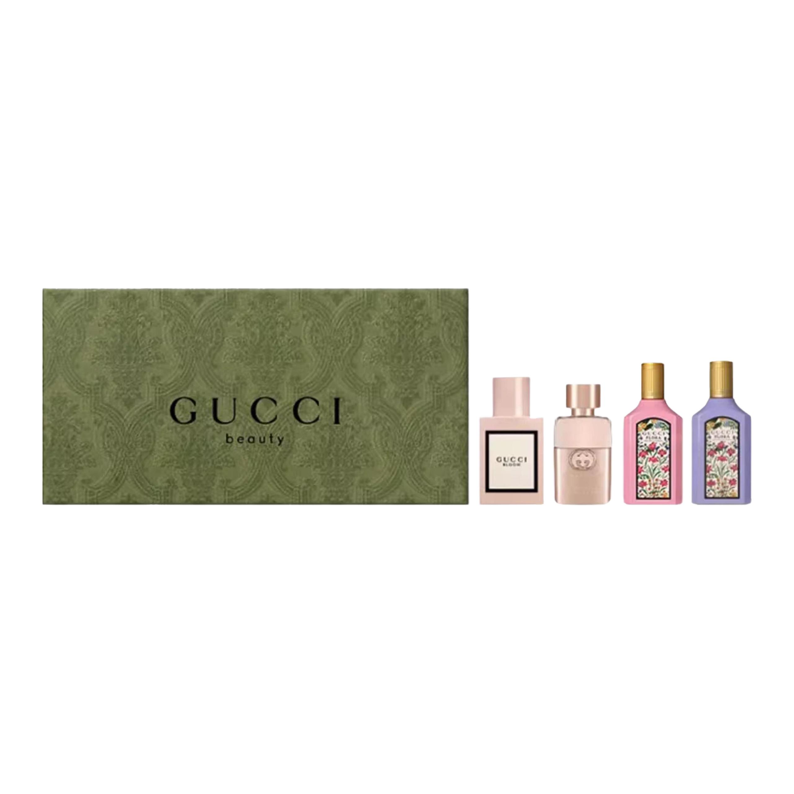 Gucci Perfume Sample Set 5ml*4 Magnolia 5ml+Gardenia 5ml+Bloss 5ml+Guilty 5ml