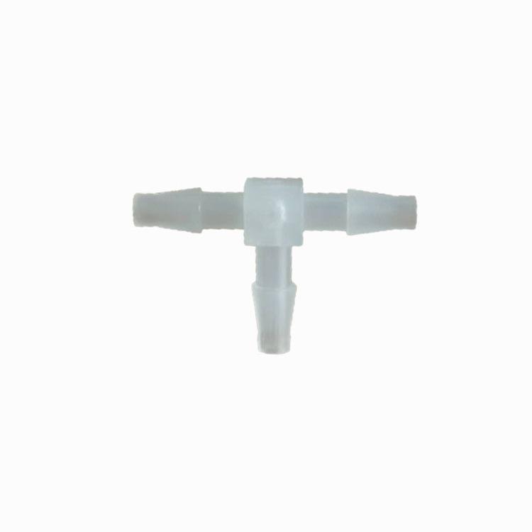 High-Temp Resistant Plastic Hose T-Connector, Quick Connect Fish Tank Accessory, PP Material