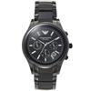 AR1452 Men's Chronograph Watch Ceramica Black