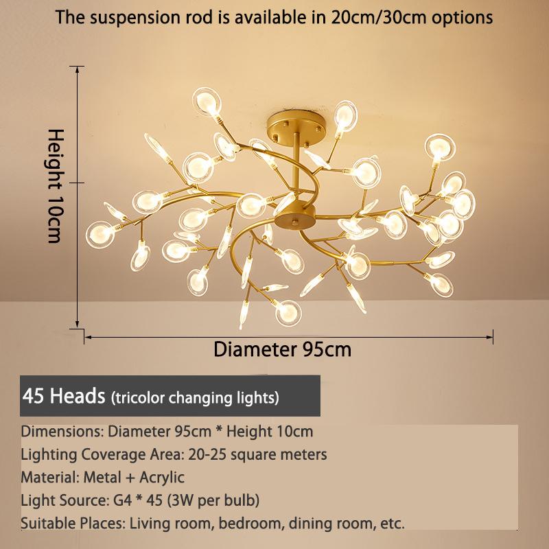 Nordic Ins Style Ceiling Light Living Room Ceiling Light Bedroom Ceiling Light Modern Iron Ceiling Light Indoor Home Decorative Lighting