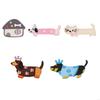 Dog Animal Embroidered Iron On Fabric Patches For Jackets Backpacks Dress Hat