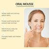 Teeth cleaning mousse gently cleans teeth to remove odor, stains and dirt, daily