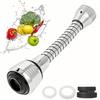 Kitchen Faucet Nozzle with Swivel Extension, - Spray, Saving for Sink