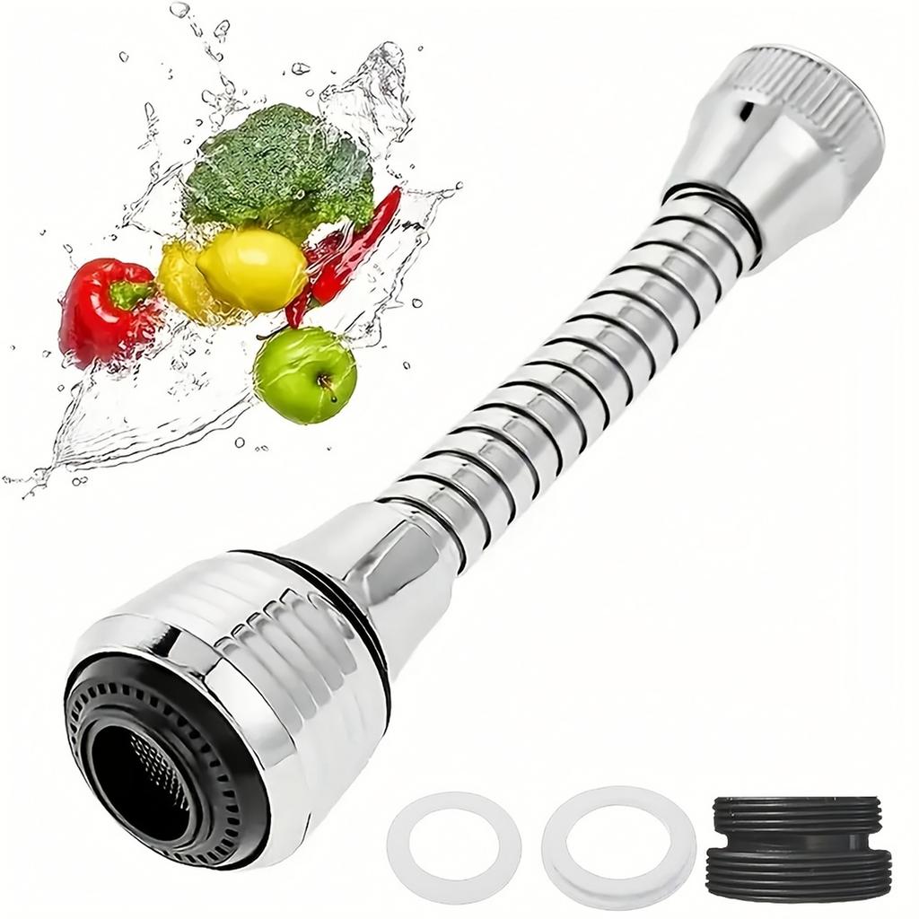 Kitchen Faucet Nozzle with Swivel Extension, - Spray, Saving for Sink