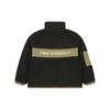 (WMNS) New Balance Splicing Retro Stand Collar Knit lamb's wool Short Jacket Black Women's AWJ13326-BK