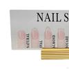 Acrylic Display Board for Nail Art with Base Sample Tips And Photo Props