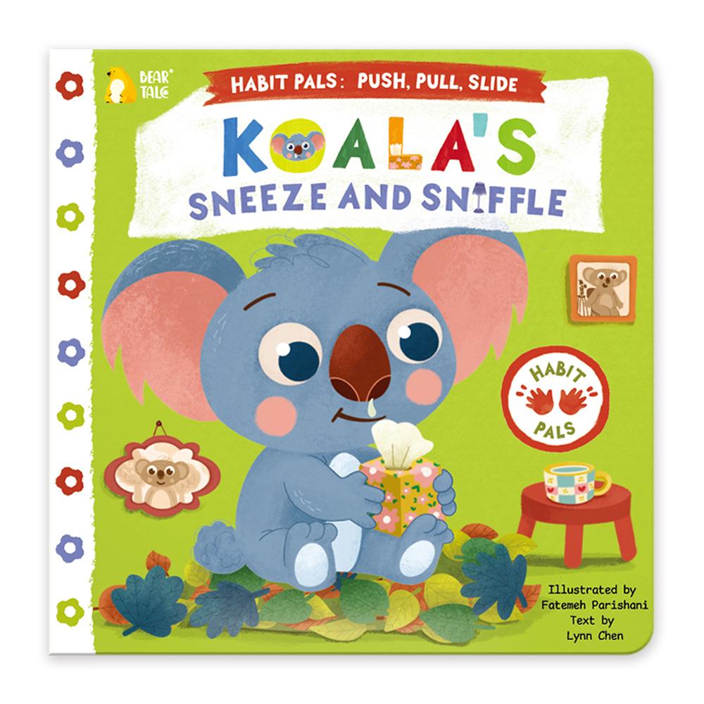 Baby Animal Lift-The-Flap Books Lift the Flap Board Storybook Good Eating Habit Formation Travel Toy Birthday Gift for Toddlers