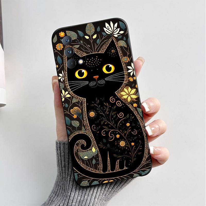 Soft TPU Case For Realme GT Master Edition Cover Cute Cartoon Funny Cat Bumper Capa Coque For OPPO Realme Q3 Pro Carnival Fundas
