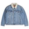 Levis FW22 Fleece Lined Thick Denim Jacket Unisex Jackets Blue 16365-0110