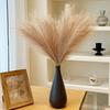 10Pcs Artificial Pampas Grass Decoration Realistic Fluffy Tall Fake Dried Grass Home Office Wedding Party Table Centerpiece Boho Decor