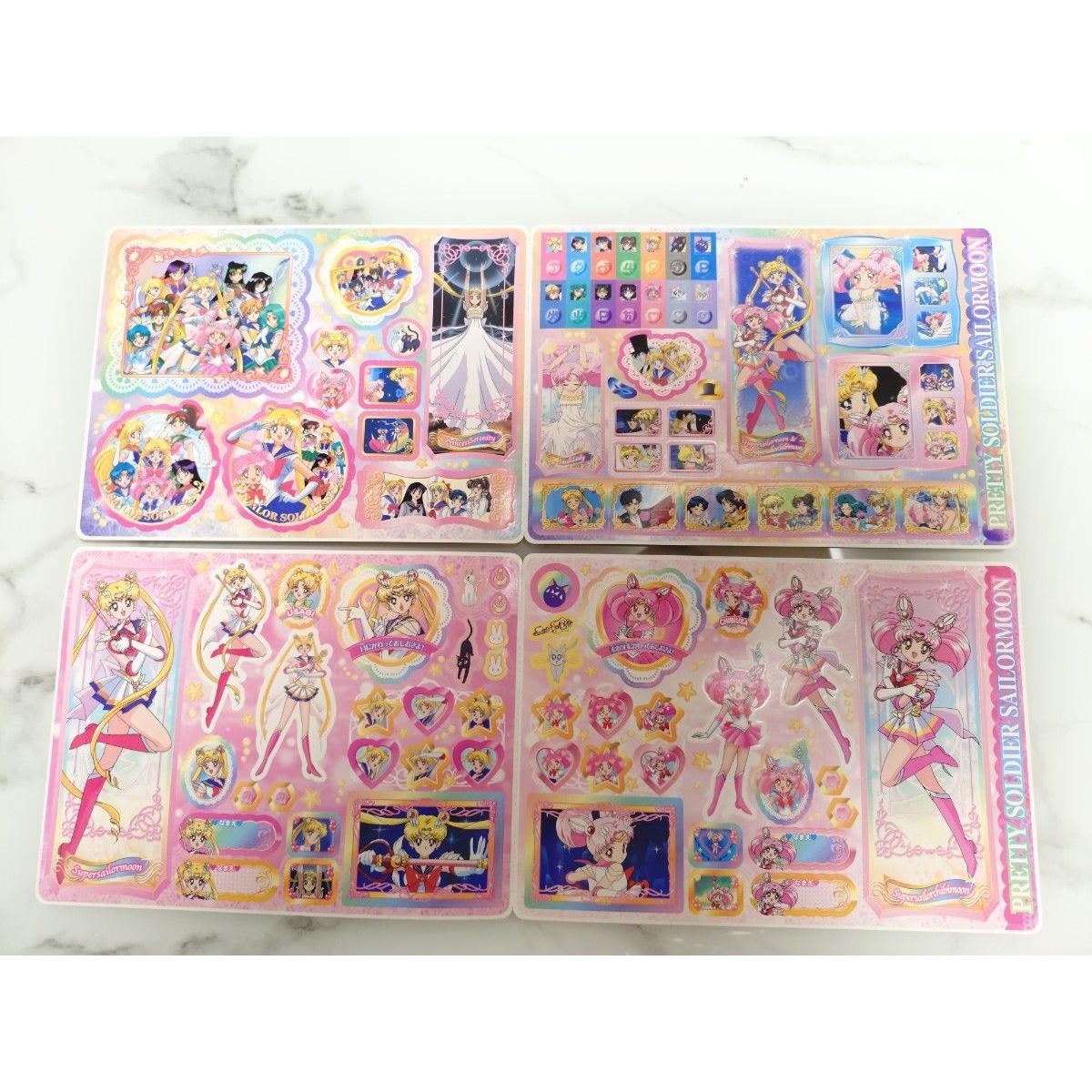Used Sailor Moon Seal Jumbo Shieldas At the Time Carddas Shieldas At the Time Sticker Card