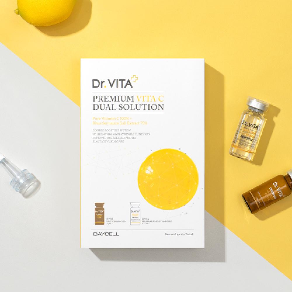 Drvita Premium Vitamin C Dual Solution 1pCs FREE