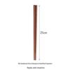 ZISIZ Children's Red Sandalwood Chopsticks