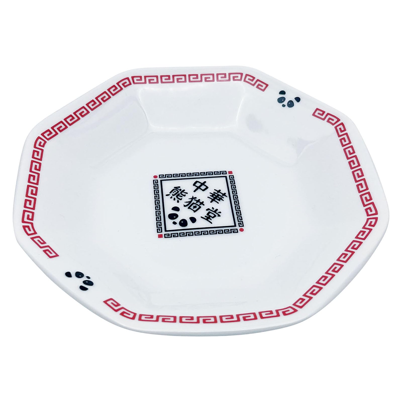 

Sun Art Chinese Panda Fried Rice Plate, Diameter 19cm, Cute Panda Design, Made in Japan, SAN4258