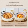 Suncojia Electric and Charcoal Dual-Purpose BBQ Grill