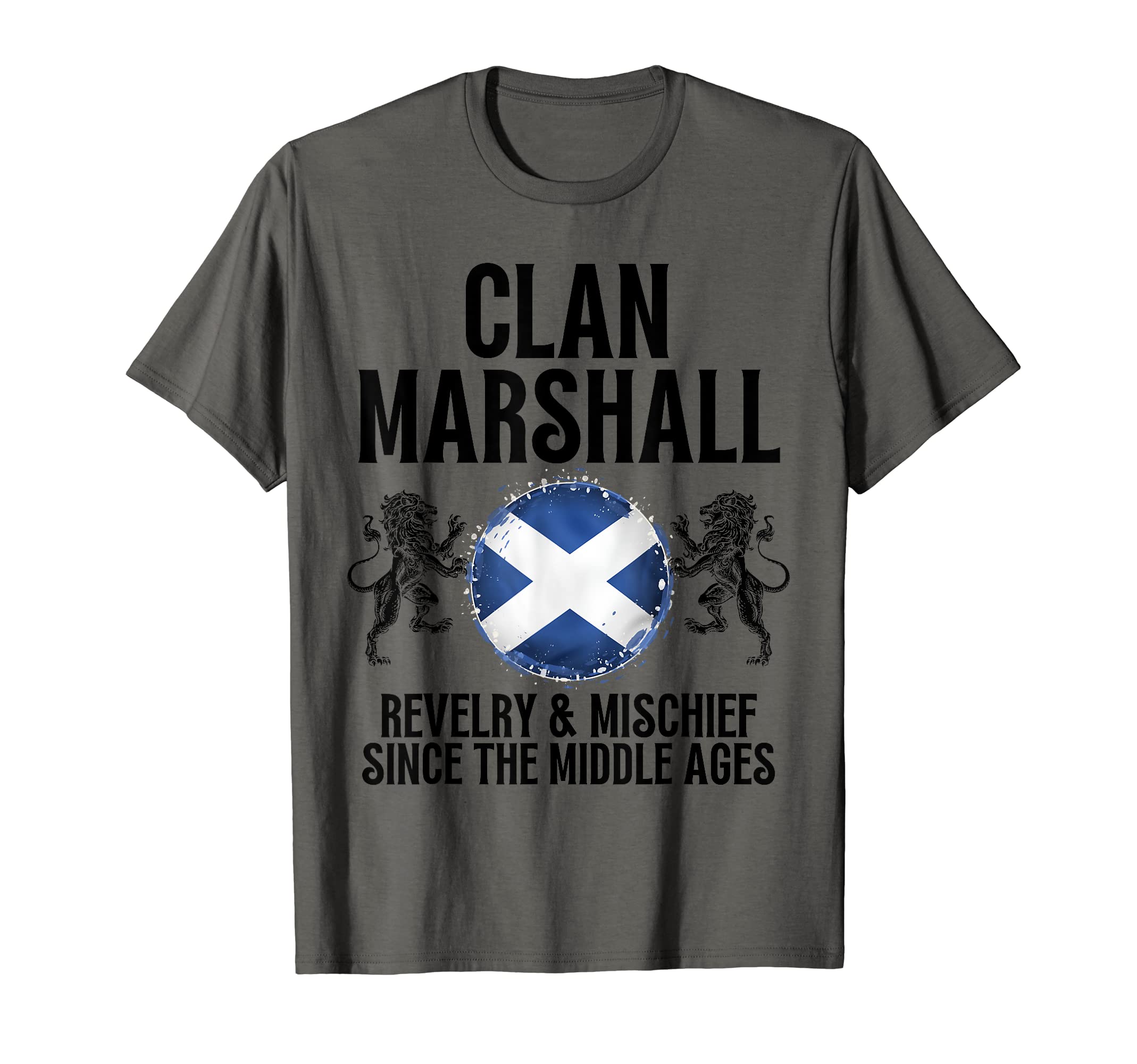 Marshall Clan Scottish Surname Scottish Coat of Arms T-Shirt