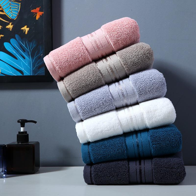 Pure Cotton Antibacterial Quick-Dry Adult Face Towel - A Grade Water Absorbent