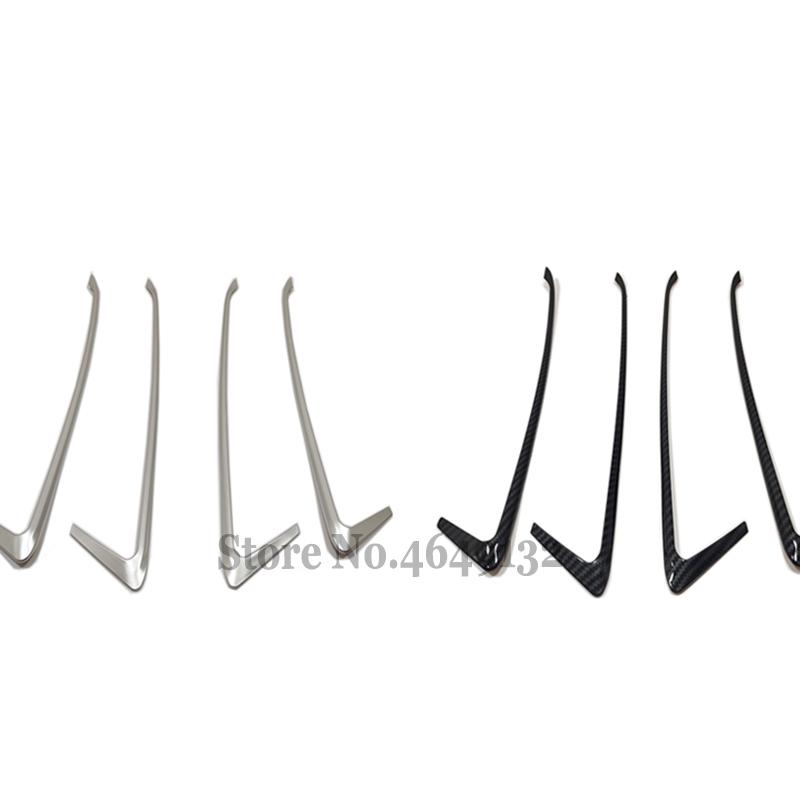 For Honda FIT JAZZ Accessories 2014 2015 2016 Car Styling Car Door Interior Handrail Decoration Strip Frame Cover Trim