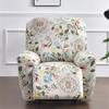 Nordic Flowers Recliner Sofa Covers Lazy Boy Elastic Sofa Protector Slipcover Relax Armchair Cover Lounge Home Pets Anti-Scratch