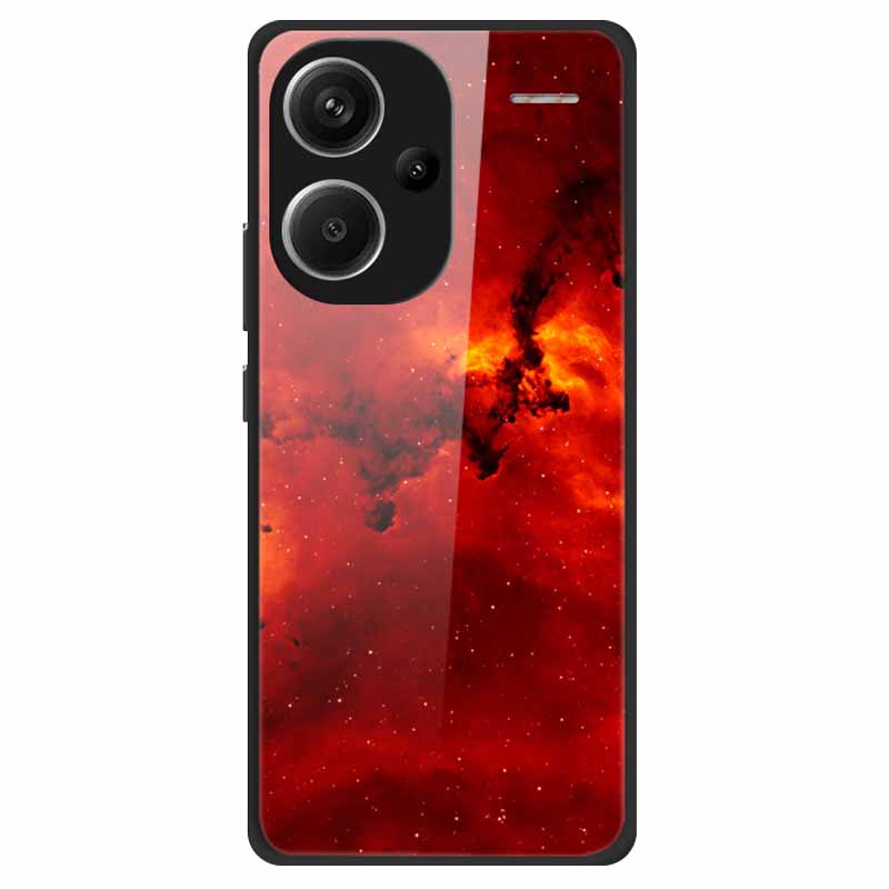 For Redmi Note 13 Pro Plus 5G Case Pro+ Tempered Glass Hard Fundas for Xiaomi Redmi Note 13 Pro Note13 5G Cover Coque Luxury