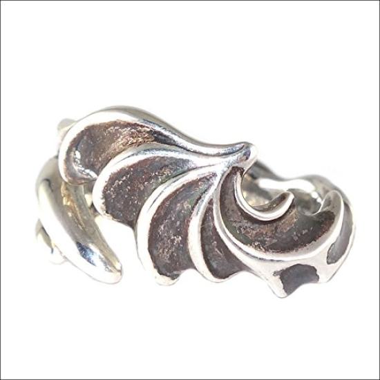 Artemis Classic Crawl Size 15 Silver Brand Silver 925 Satan's Ring, (ac-acr0255), Men's Accessory, Jewelry, Ring,