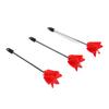 3Pcs Drill Paint Stirrer Spiral Mixer Attachment for Concrete Resin Silicone Paddle 11.4in