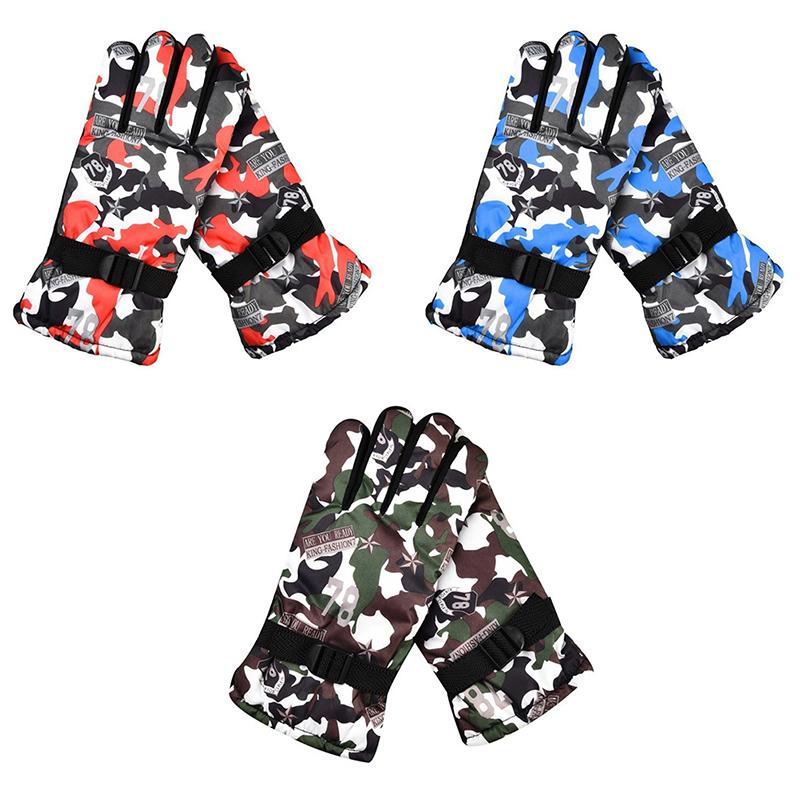 

Зимние перчатки Зимние теплые хлопковые перчатки Нескользящие ветрозащитные плюс бархатные