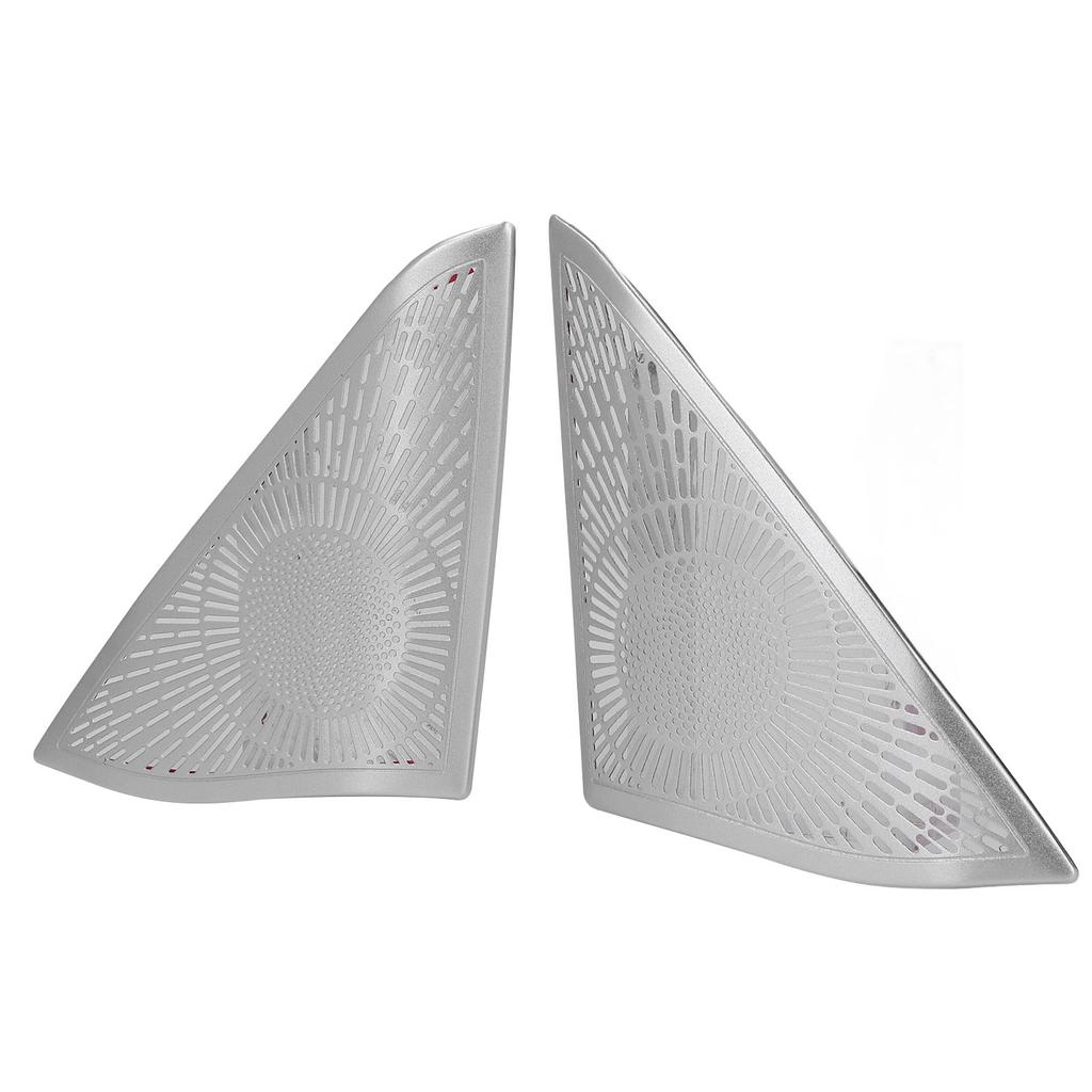 2 st Bildekorationer för dörrhögtalare Aluminiumlegering Ersättning för Benz E-klass W212