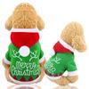 Winter Santa Claus Small Dogs Dog Jacket Christmas Dog Clothes Pet Clothing Puppy Coat
