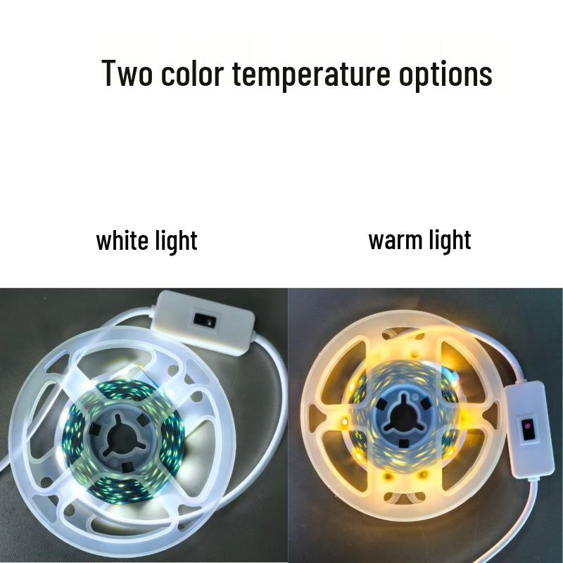 USB-Powered 5V Soft LED Strip with Motion Sensor & Adhesive Backing