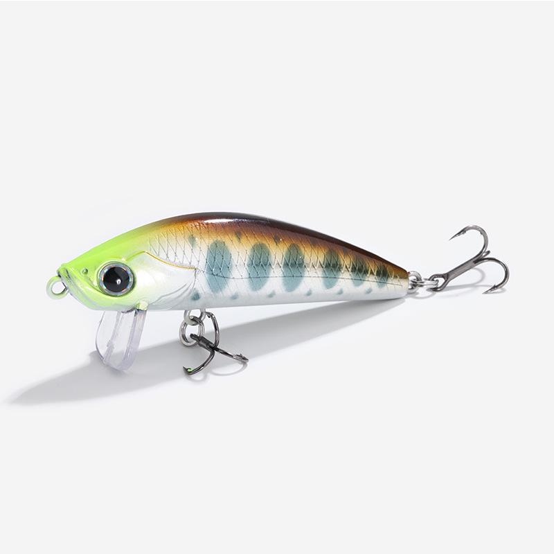 Stand-up Bionic Millet Minnow Slow Sinking Micro Lure for Fishing 65mm/6g