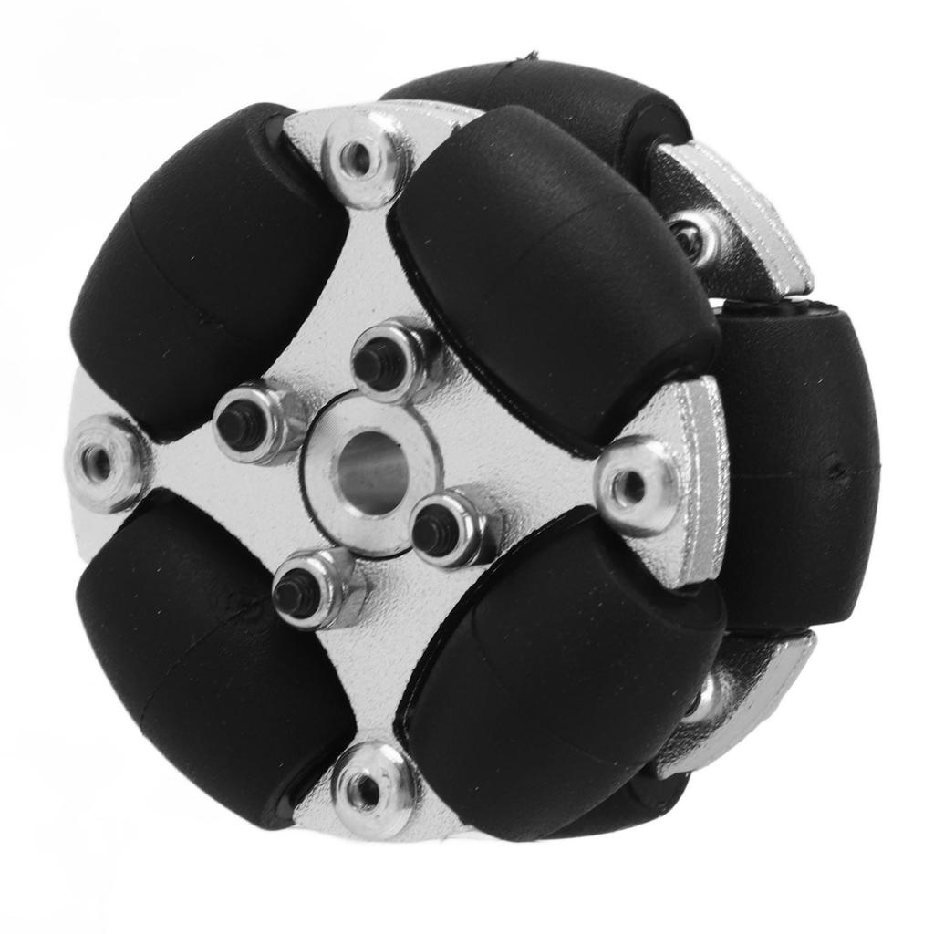 38mm 1.5 Inch Double Aluminum Omni Wheel Robot Omni Directional Wheel with Metal Hubs 14166