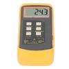 K Type Thermocouple Thermometer Dual Channel LCD Temperature Meter with 4 Probes DC60V AC24V Input