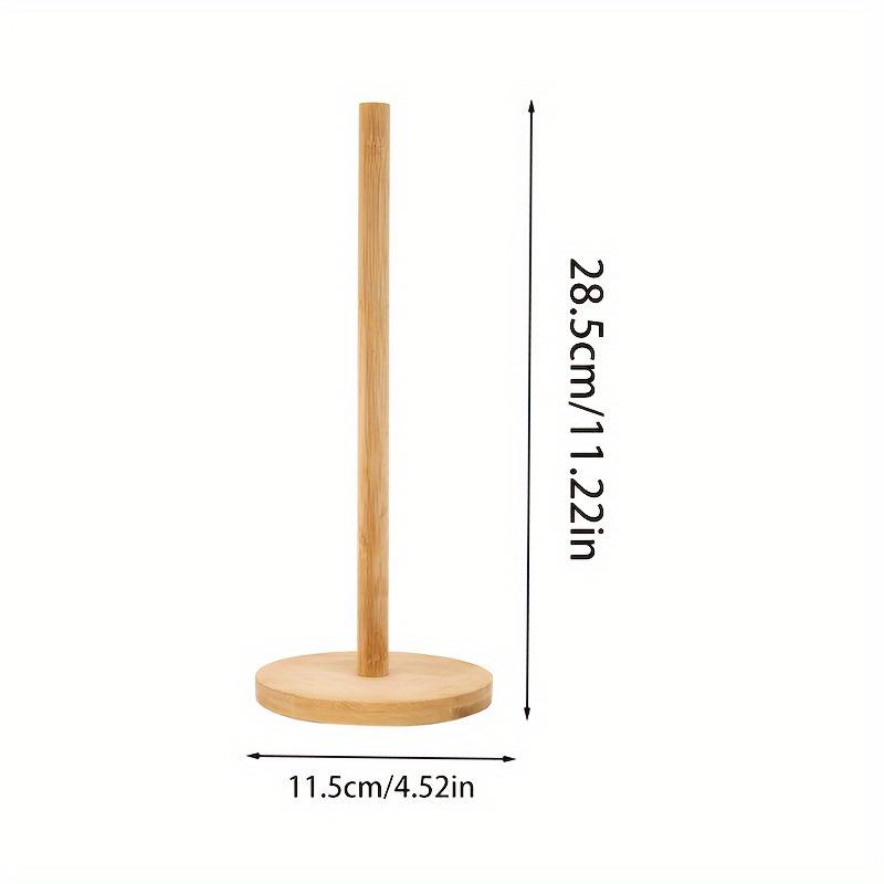 Nan Bamboo Countertop Tissue Holder & Cling Film Rack - Japanese Style