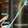 U-shaped Window Cleaner Extendable Window Glass Cleaning Outdoor Glass Wet Scraper Double Sided Cleaning Washing Dust Cleaner