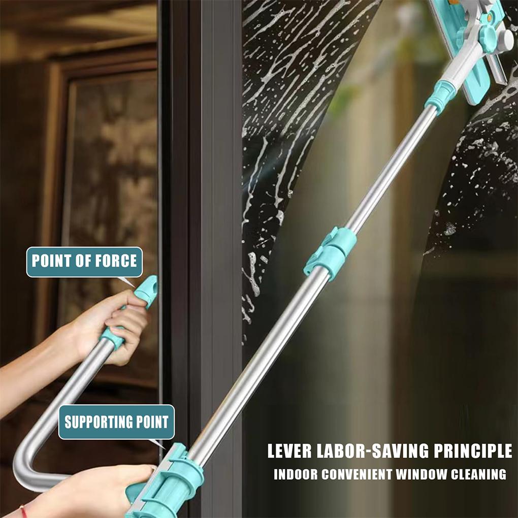 U-Shaped Window Cleaner Double Sided Cleaning Tool For And Doors Double Sided Window Cleaner