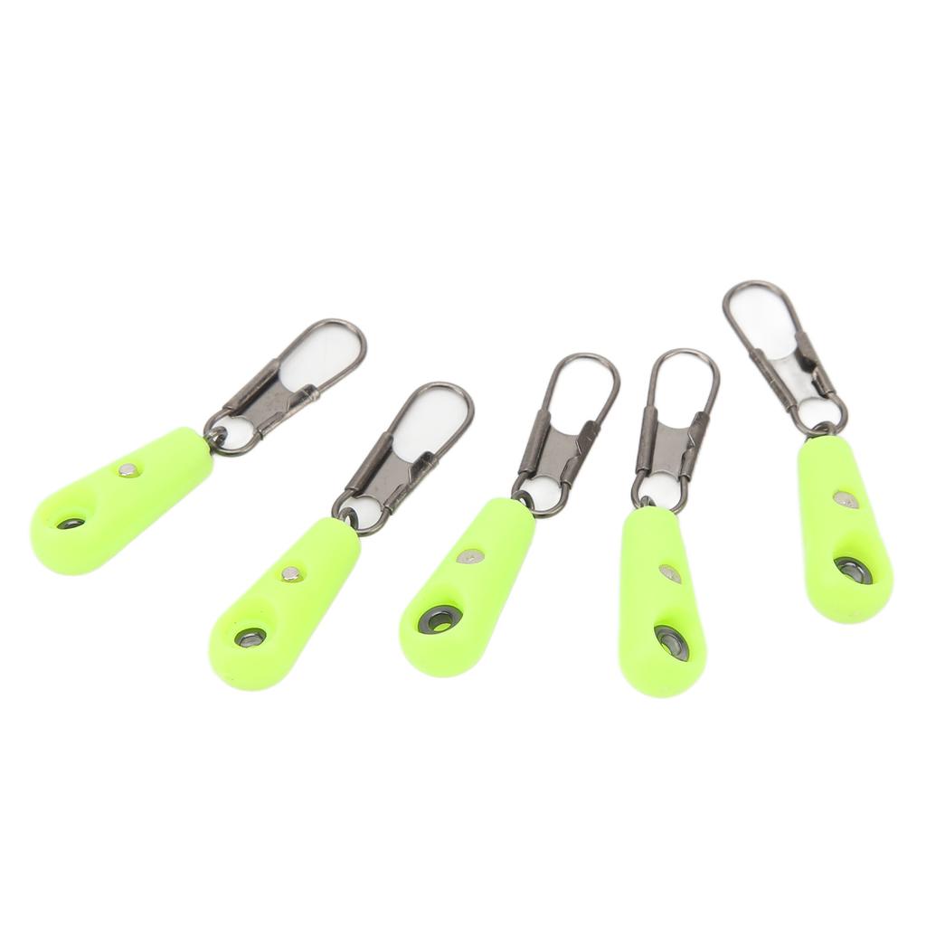 Fishing Line Sinker Slides Fishing Float Connector Green Low Resistance  Float Connector Lure Line
