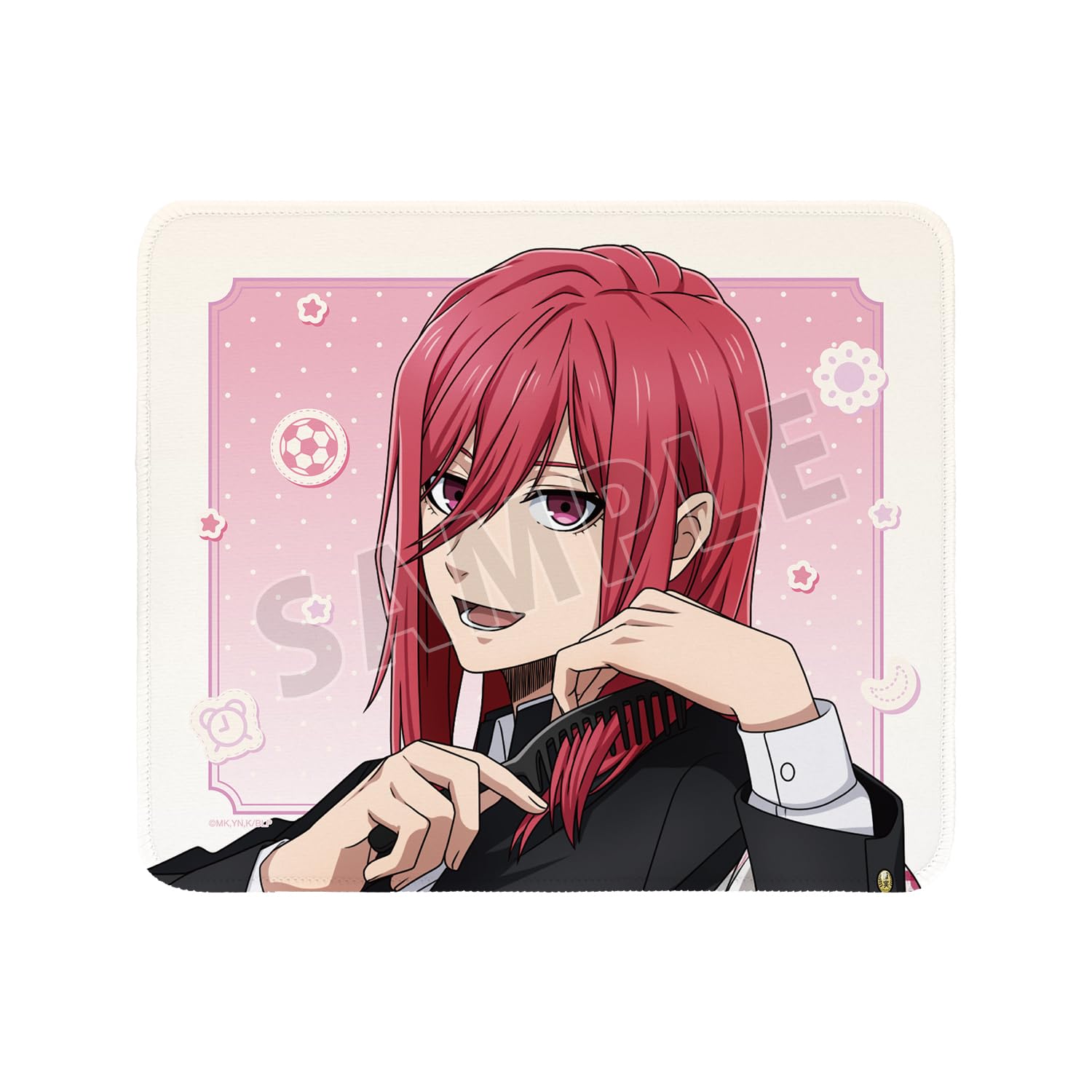 

ТВ аниме Оригинальная иллюстрация Чигири Хёма Утренняя рутина Коврик для мыши версия «Синяя тюрьма»