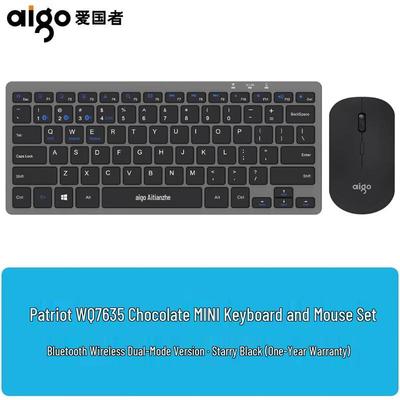 Aigo WQ7635 Bluetooth Wireless Keyboard Mouse Combo
