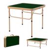 Aluminum Mahjong Lightweight Compact Height Fleece Storage Bag 60cm X 60cm X "KAYUSO" Table, 3.5kg, Foldable, Hand-operated, Storage, 2-Stage